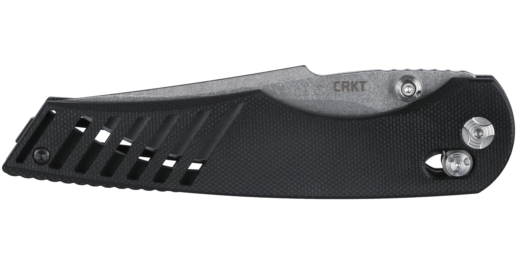 CRKT Definitive Everyday Carry EDC Pocket Folding Knife with Crossbar Lock: 154CM Plain Edge Blade, G10 Handle, Pocket Clip, 3820 - Image 6