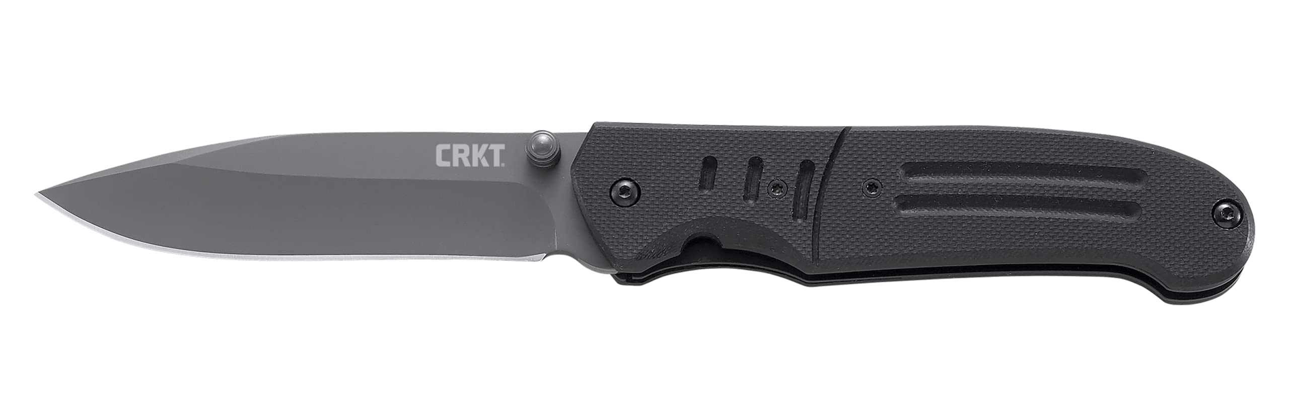 CRKT Ignitor EDC Folding Pocket Knife: Assisted Opening Everyday Carry, Serrated Edge Blade, Veff Serrations, Thumb Stud, Liner Lock, G10 Handle, Pocket Clip 6855 - Image 3