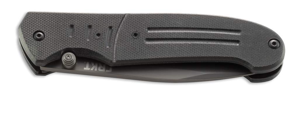 CRKT Ignitor EDC Folding Pocket Knife: Assisted Opening Everyday Carry, Serrated Edge Blade, Veff Serrations, Thumb Stud, Liner Lock, G10 Handle, Pocket Clip 6855 - Image 6