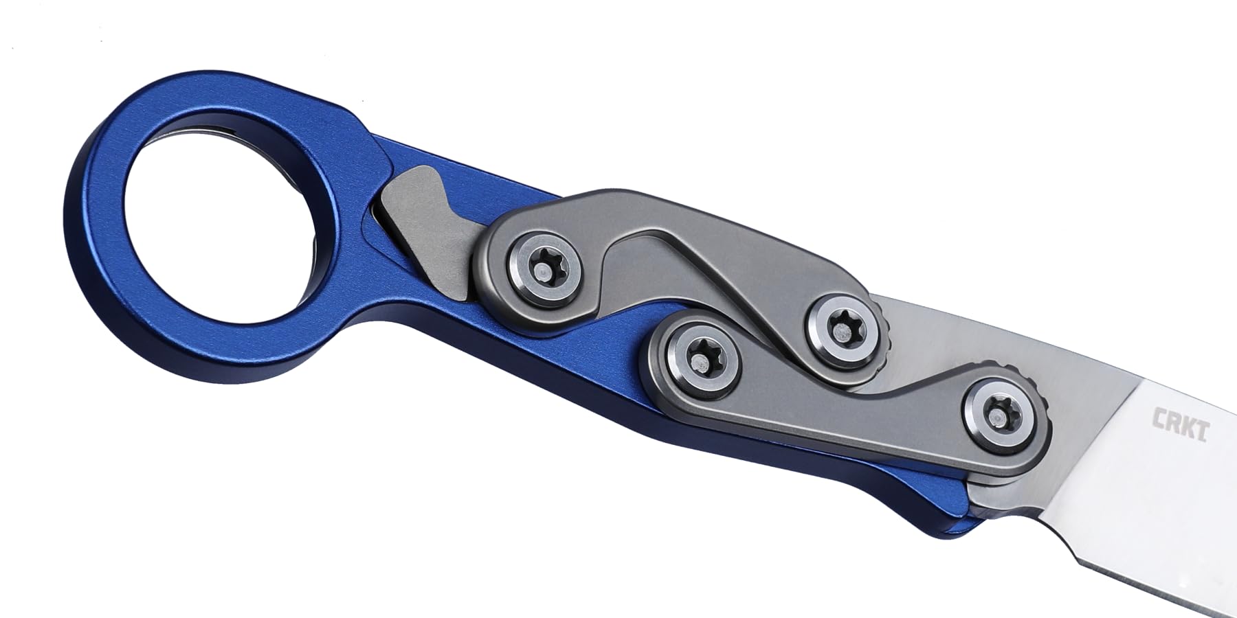 CRKT Provoke EDC Folding Knife with Kinematic: Morphing Karambit, D2 Plain Edge Blade, Aluminum Handle, Pocket Clip, 4050 - Image 7