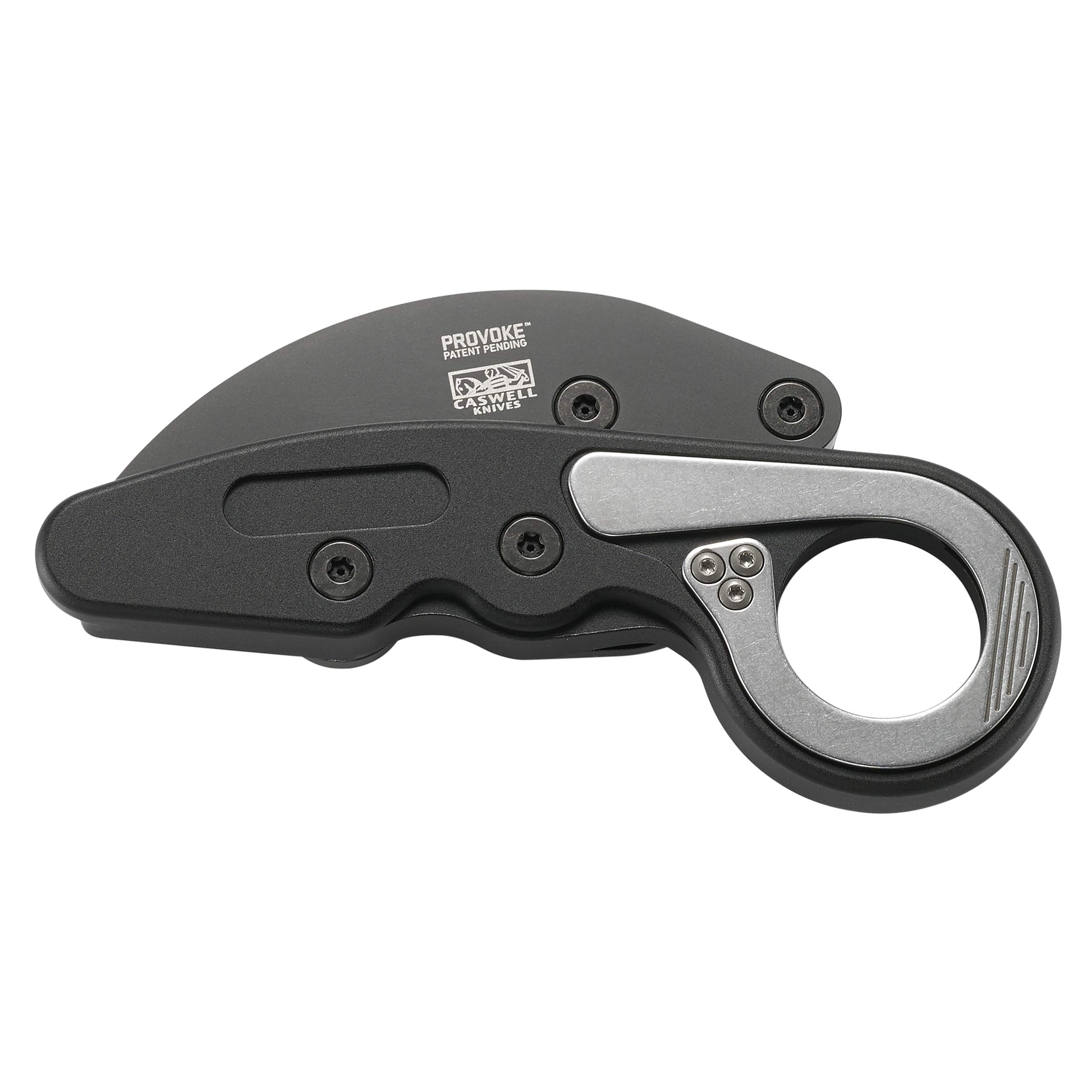 CRKT Provoke Folding Knife with Kinematic: Morphing Karambit, D2 Plain Edge Blade, Aluminum Handle, Pocket Clip, 4040 - Image 8